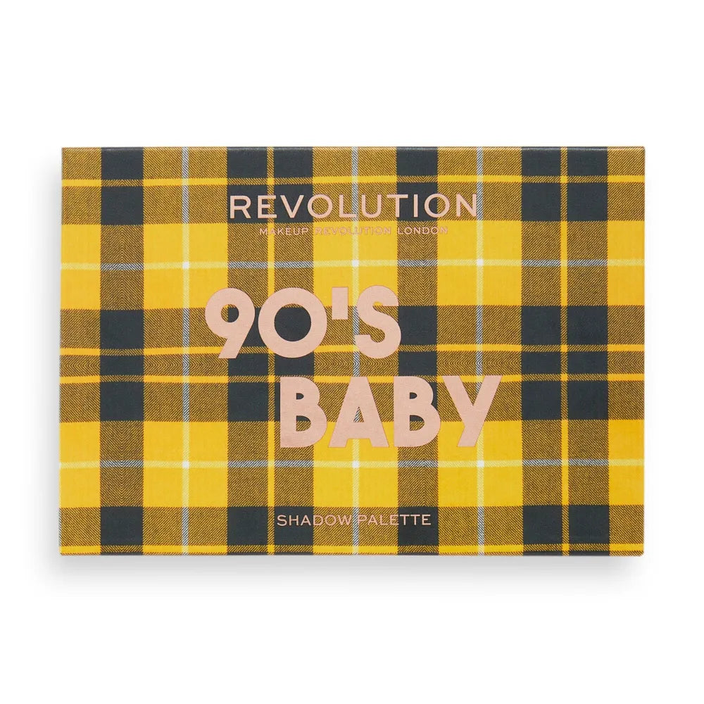 Makeup Revolution Power Shadow Palette Eyeshadow (6) 90’s Baby 1pc - Kosmetika
