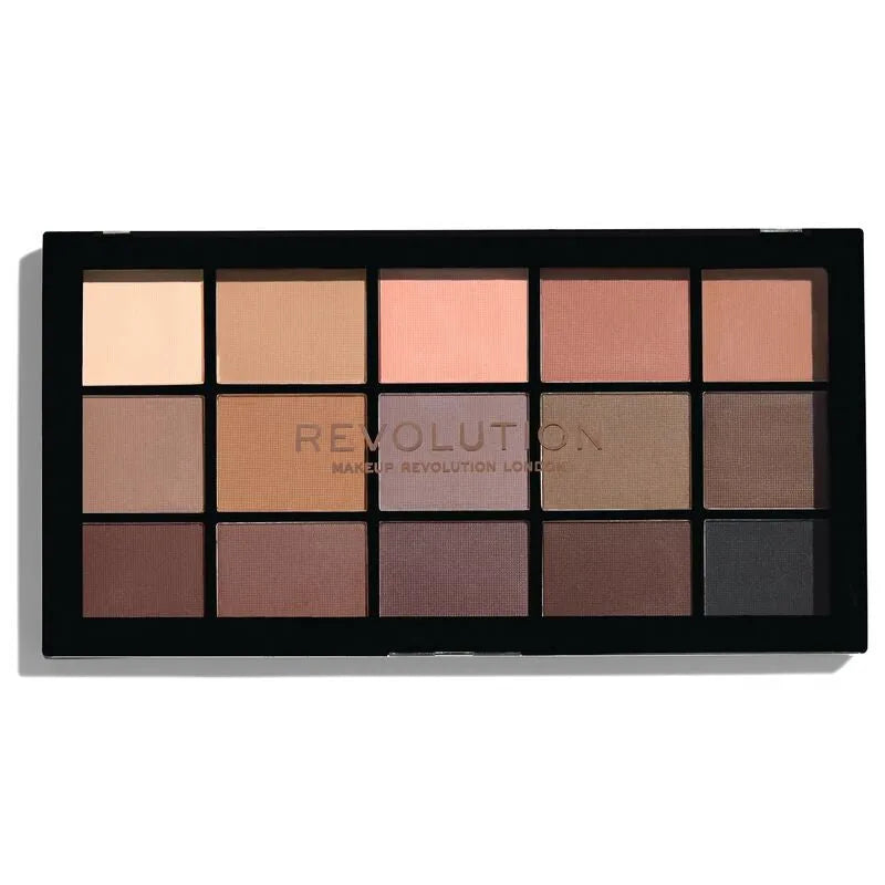 Makeup Revolution Reloaded Basic Mattes aki šešėlių paletė 1 vnt - Kosmetika