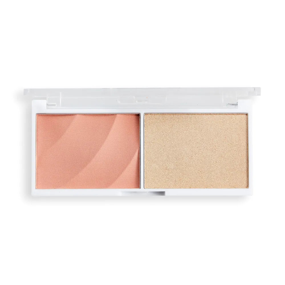 Makeup Revolution Relove Blushed Duo Palette - Saldus 1vnt - Kosmetika