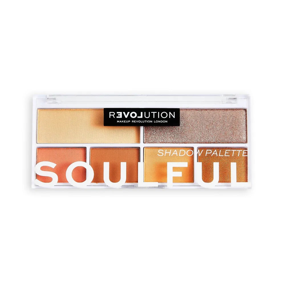 Makeup Revolution Relove Eyeshadow Palette (6) Soulful 1vnt - Kosmetika