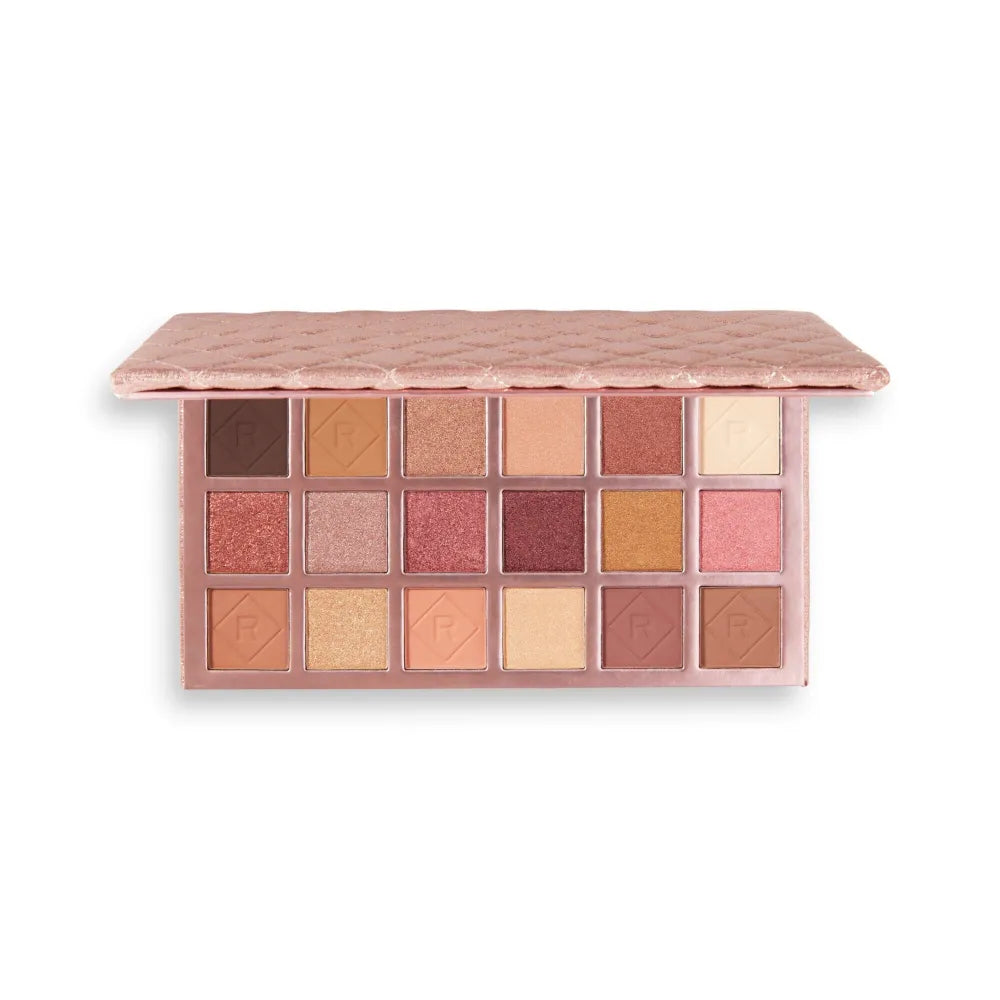 Makeup Revolution Soft Glamour Eyeshadow Palette Glam Glow (18) 1vnt - Kosmetika