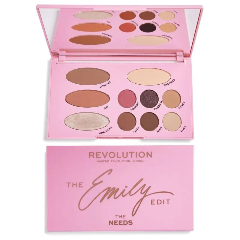Makeup Revolution The Emily Edit Palette Poreikiai 1vnt - Kosmetika