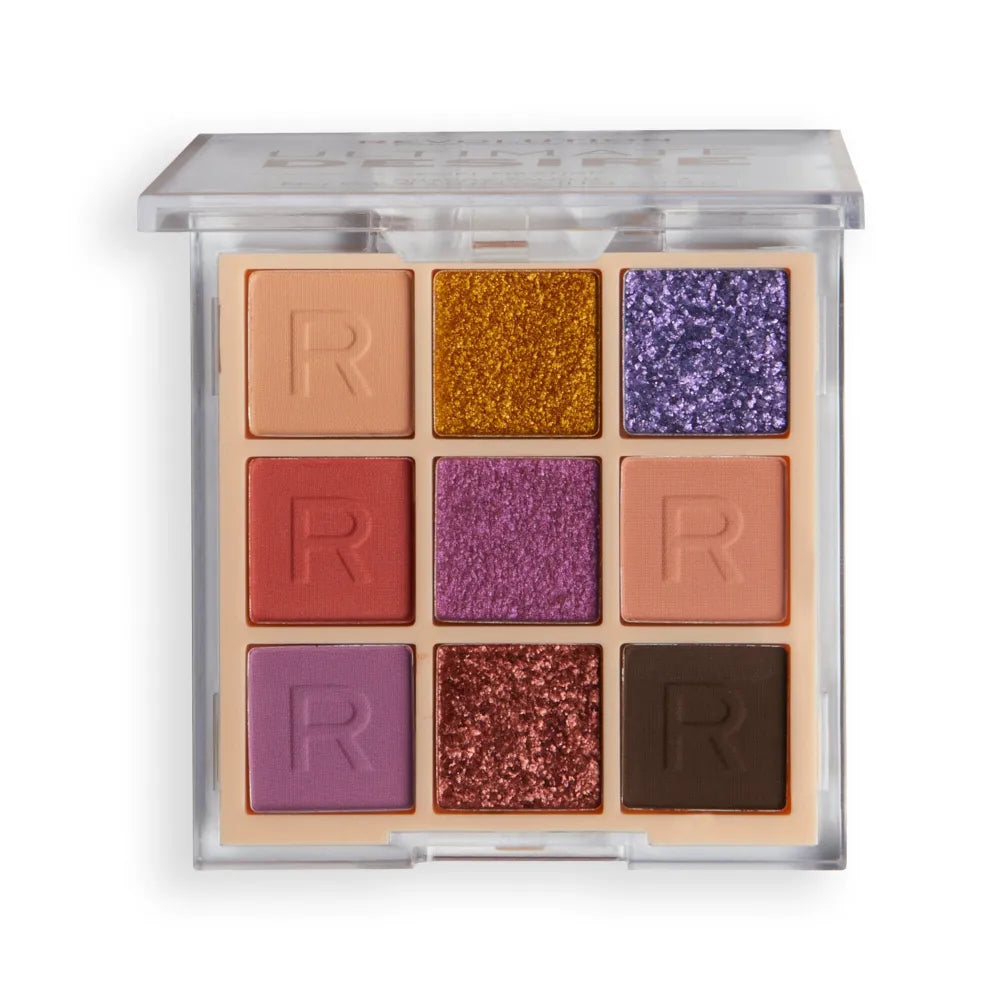 Makeup Revolution Ultimate Desire Eyeshadow Palette (9) - Jewel Fixation 1pc - Kosmetika