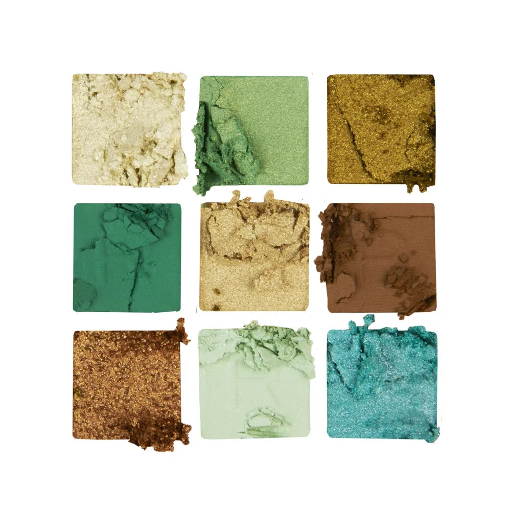 Makeup Revolution Ultimate Lights Eyeshadow Palette (9) - Plunksnų brangakmeniai 1op. - Kosmetika