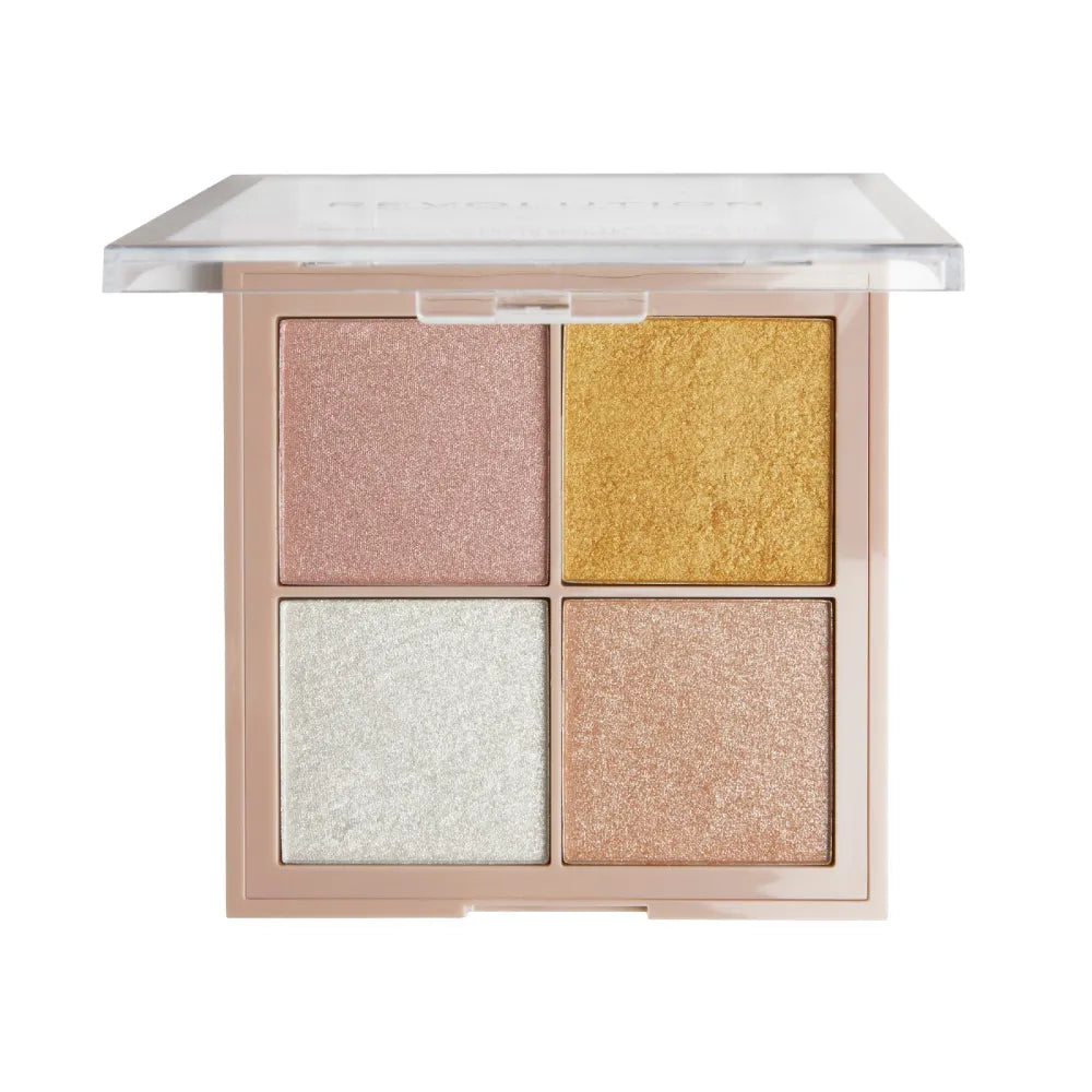 Makeup Revolution Ultimate Lights Highlighter Palette (4) 1op. - Kosmetika