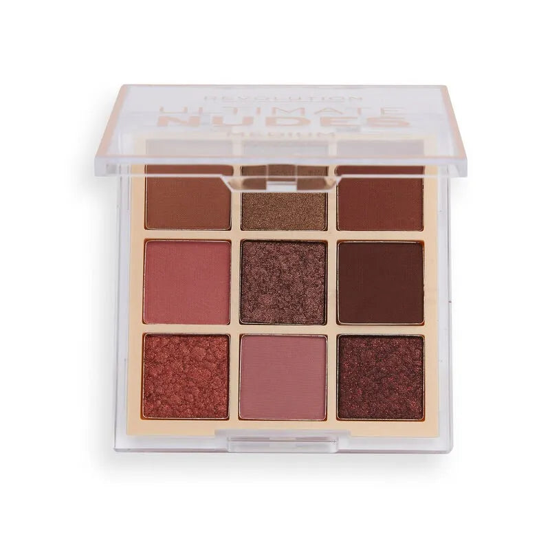Makeup Revolution Ultimate Nudes Shadow Palette Akių šešėlių rinkinys Vidutinio 1vnt - Kosmetika