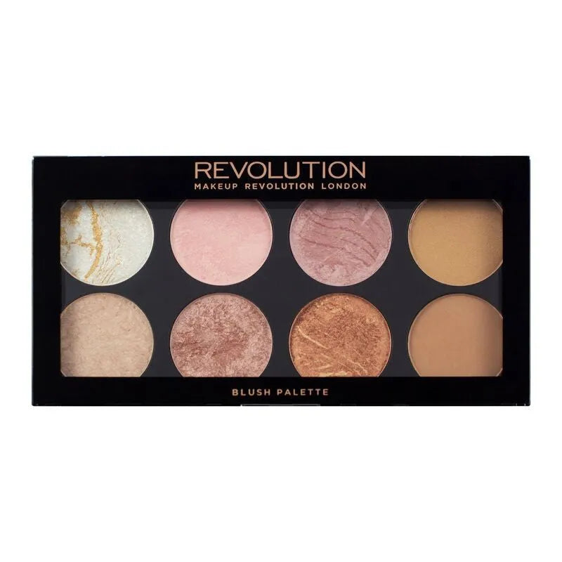 Makeup Revolution Ultra Blush Palette Golden Sugar skaistalai - Kosmetika