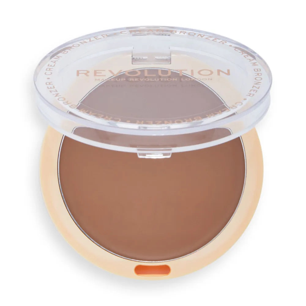 Makeup Revolution Ultra Cream Bronzer Veido bronzavimo milteliai - Šviesus 15g - Kosmetika
