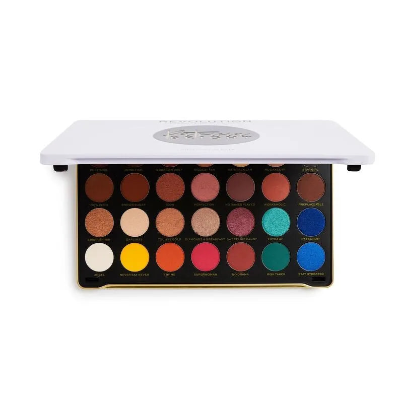 Makeup Revolution X Patricia Bright Eyeshadow Palette (28) Rich in Life 1vnt - Kosmetika