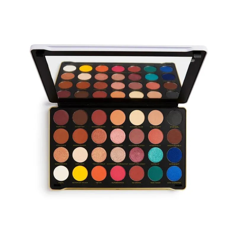 Makeup Revolution X Patricia Bright Eyeshadow Palette (28) Rich in Life 1vnt - Kosmetika