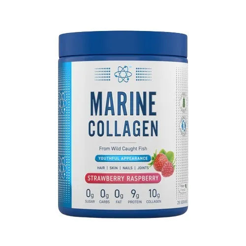 Marine Collagen Strawberry Raspberry - 300g - Applied Nutrition - Sporto papildai