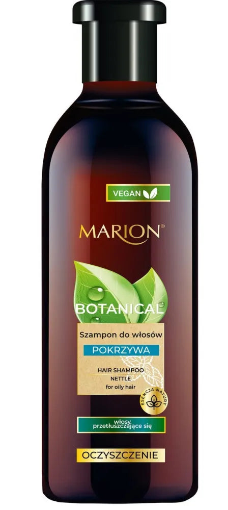 Marion Botanical Cleansing šampūnas dilgėlėms - riebiems plaukams 400ml - Kosmetika