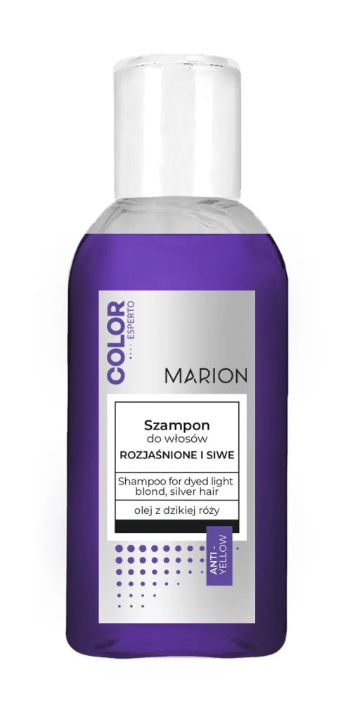 MARION COLOR EXPERTO šampūnas šviesiems blondiniams plaukams 50 ml - Kosmetika