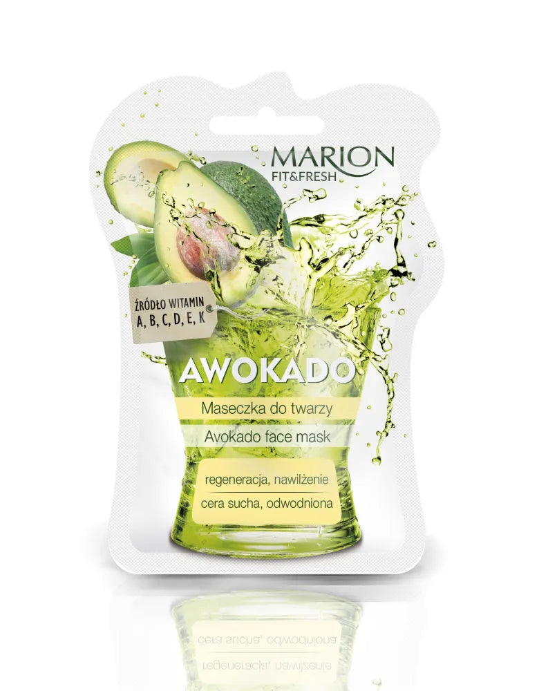 Marion Fit & Fresh Avokado veido kaukė 7.5ml - Kosmetika