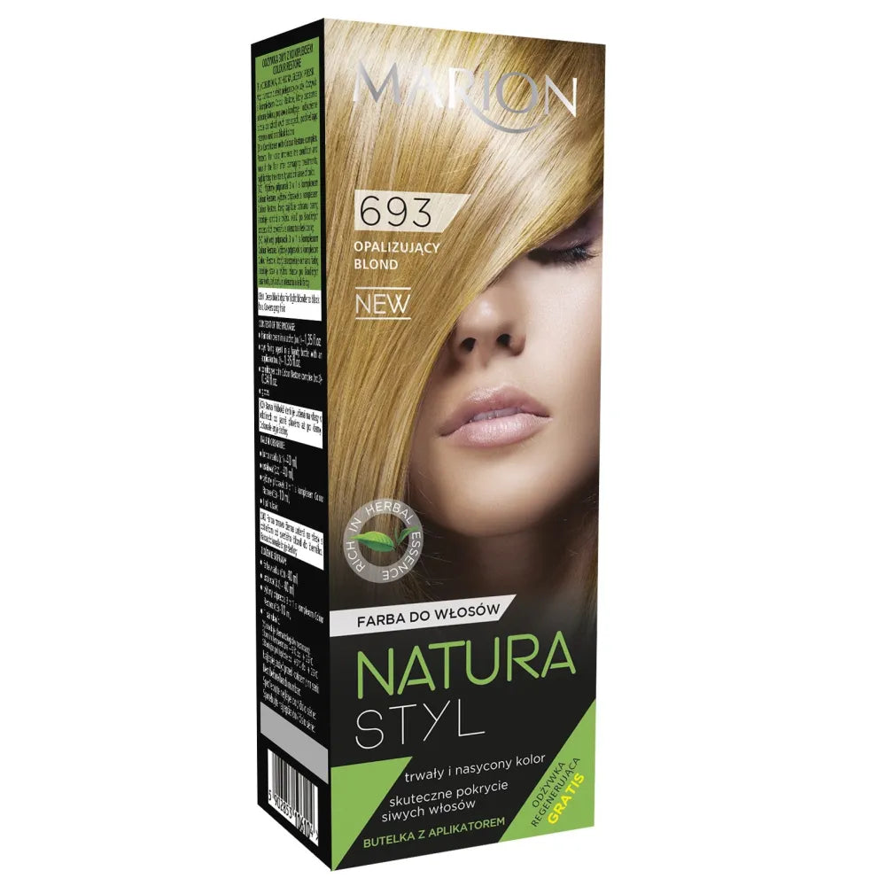 Marion Hair Color Natura Styl Nr. 693 perlamutrinė blondinė - Kosmetika