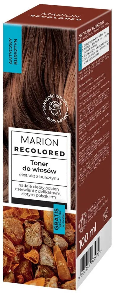 MARION Recolored Hair Toner Antique Amber 100 ml - Kosmetika