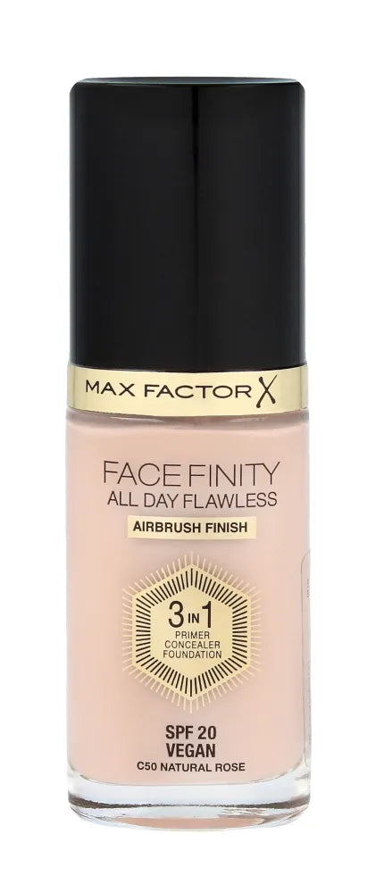 MAX FACTOR FACEFINITY 3-in-1 Foundation No. 50 Natural 30ml - Kosmetika