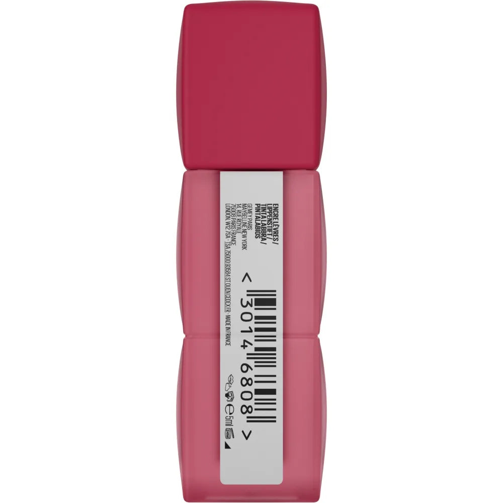 MAYBELLINE New York Super Stay Teddy Tint 50 Wild at Heart Lipstick 5 ml. - Kosmetika