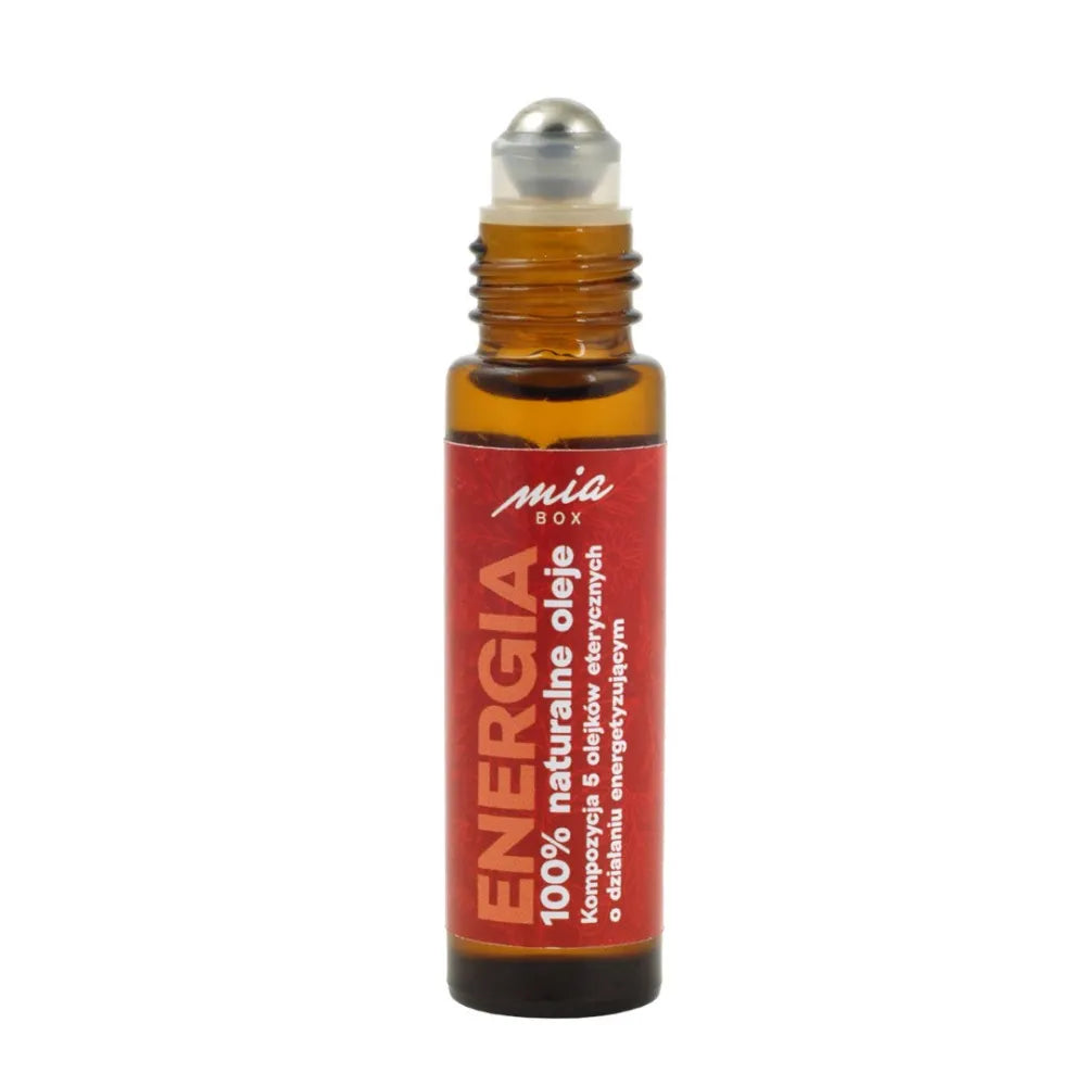 MIA BOX 5 Esminių Aliejų Kompozicija (roll-on) - Energija 10ml - Kosmetika