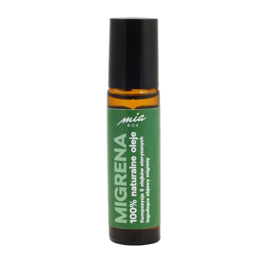 MIA BOX 5 Esminių Aliejų Kompozicija (roll-on) - Migrena 10ml - Kosmetika