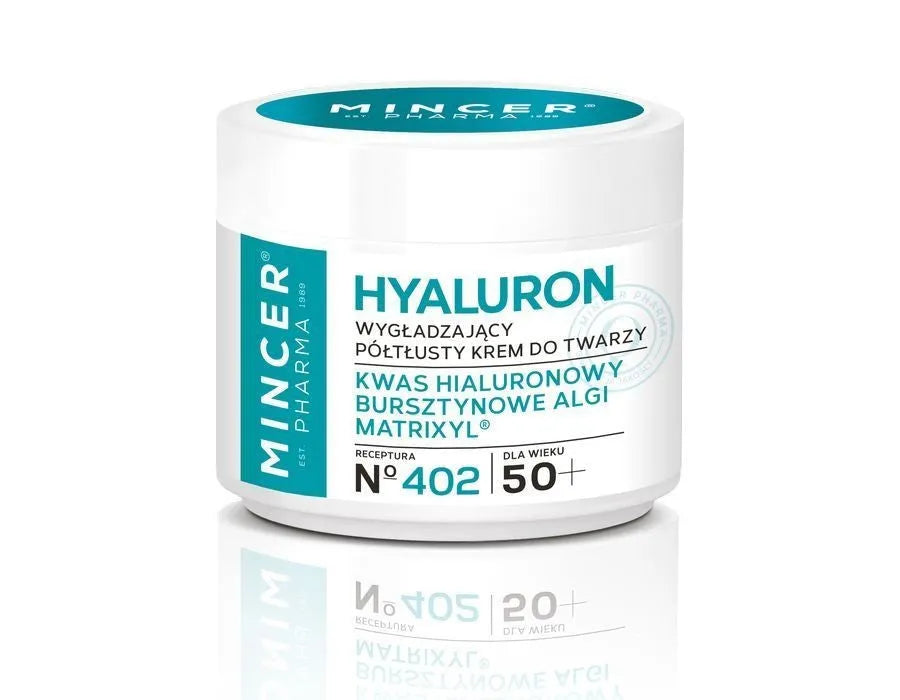 MINCER Hyaluron Smoothing Face Cream 402 50+ 50 ml - Kosmetika