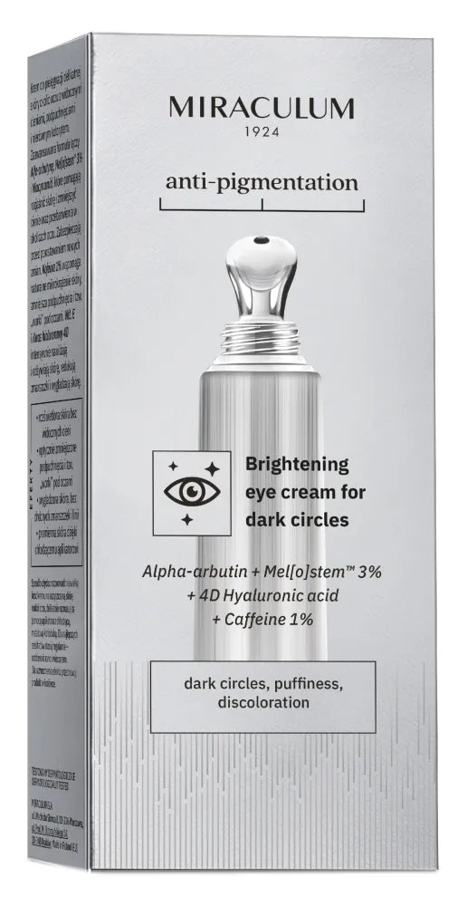 MIRACULUM Anti-Pigmentation Eye Cream for Lightening Dark Circles - Kosmetika