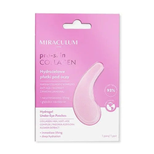 Miraculum Collagen Pro-Skin Hydrogel Eye Patches 1 pakelis - 2 vnt. - Kosmetika