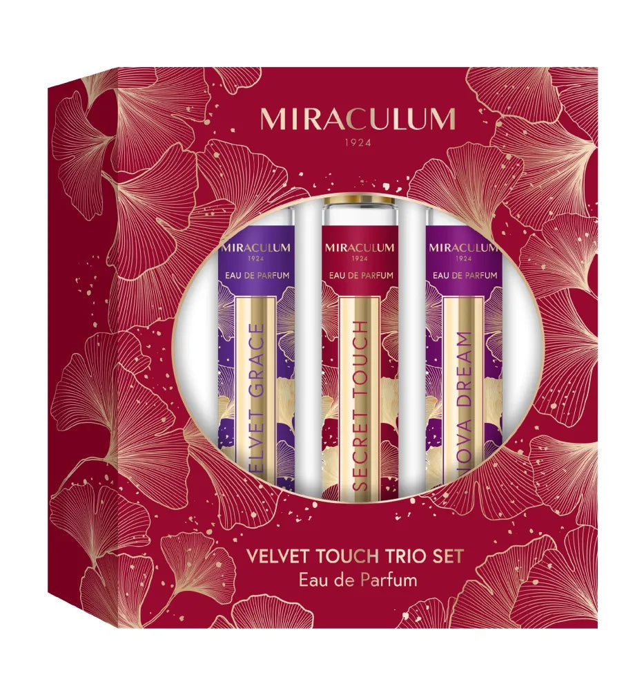 MIRACULUM Velvet Trio Set Gift Eau de Parfum 3 x 30 ml - Kosmetika