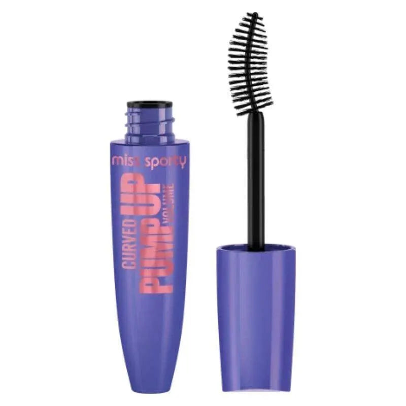 MISS SPORTS Pump up Curved Volume Mascara - 001 black 12ml - Kosmetika
