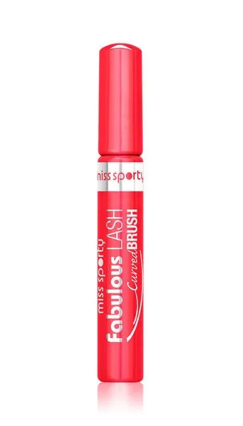 Miss Sporty Fabulous Lash Curved Brush Mascara garbanojantis juodas - Kosmetika