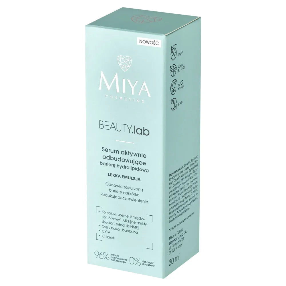 MIYA BEAUTY.lab Serum actively rebuilding the hydrolipid barrier 30 ml - Kosmetika