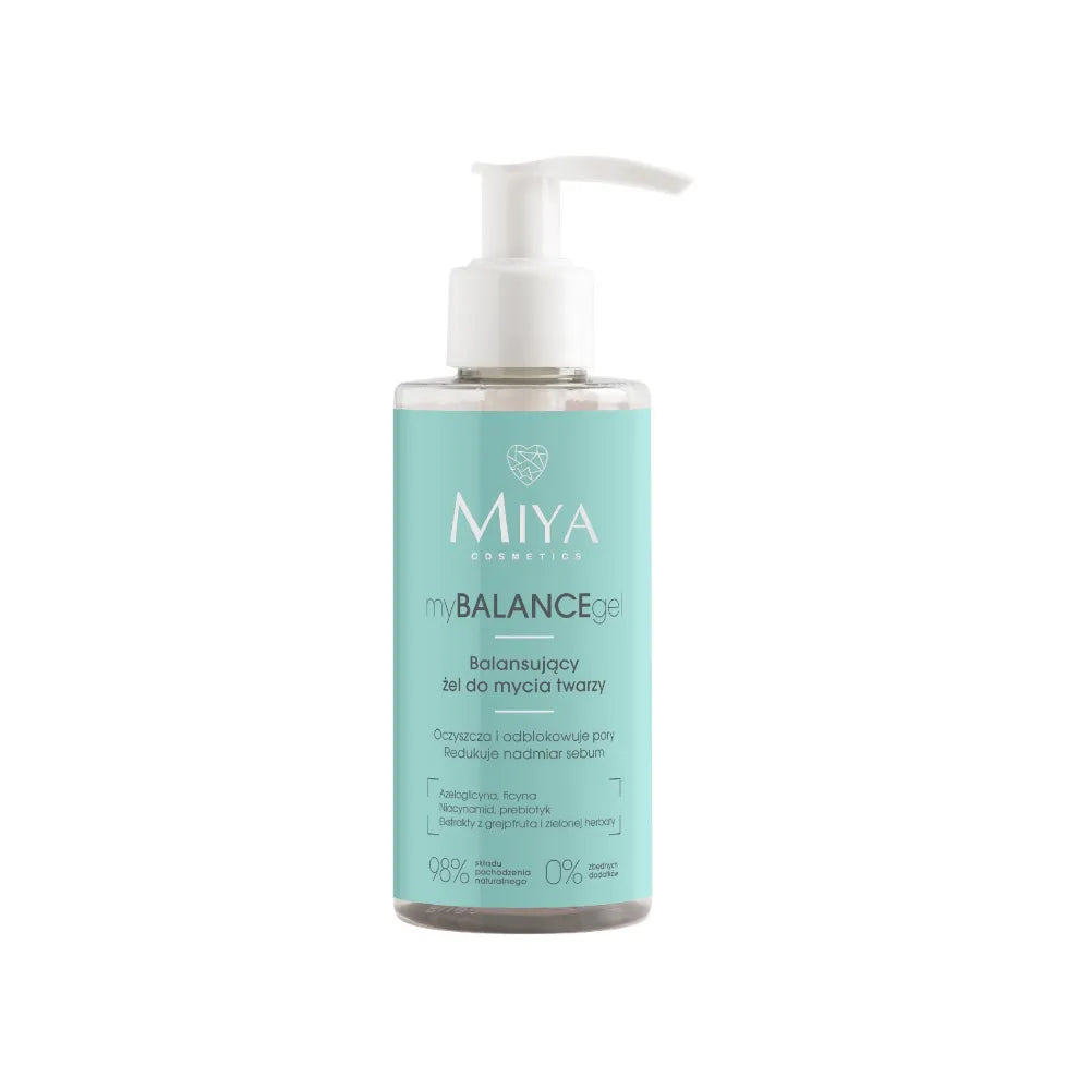 MIYA myBALANCEgel Facial Cleansing Gel 140 ml - Kosmetika