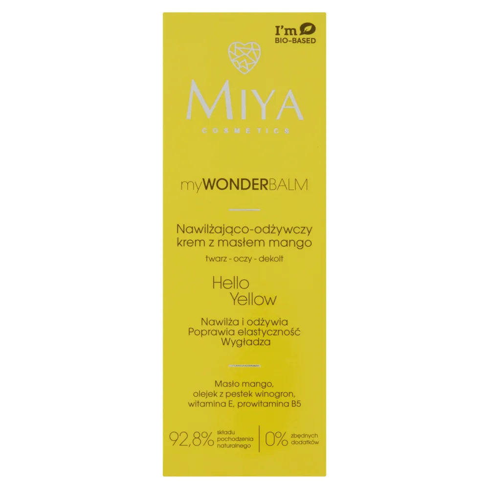 MIYA myWONDERbalm Hello Yellow Drėkinamasis Kremas 75m - Kosmetika