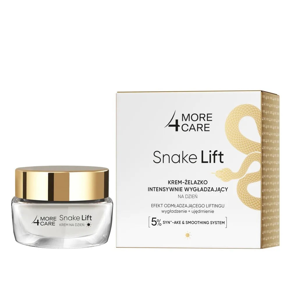 More4Care Snake Lift Cream-Iron Intensively Smoothing Day 50ml - Kosmetika