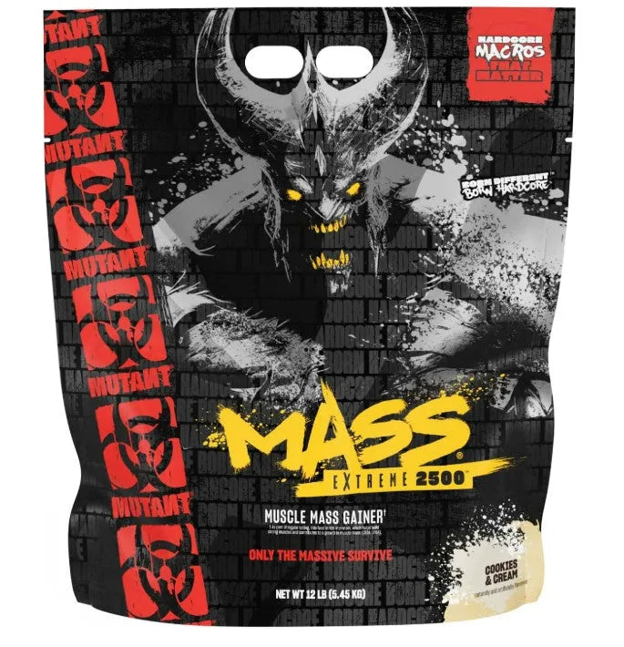 Mutant Mass Extreme 2500 Cookies & Cream - 5450g - Sporto papildai