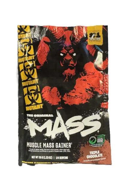 Mutant Mass Triple Chocolate - 35g (1/4 serving) - Sporto papildai