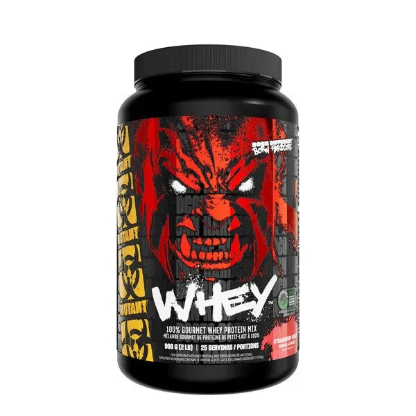 Mutant Whey Strawberry Cream - 908g - Sporto papildai