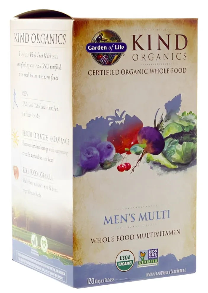 Mykind Men’s Multi - 120 vegan tablets - Garden of Life - Papildai