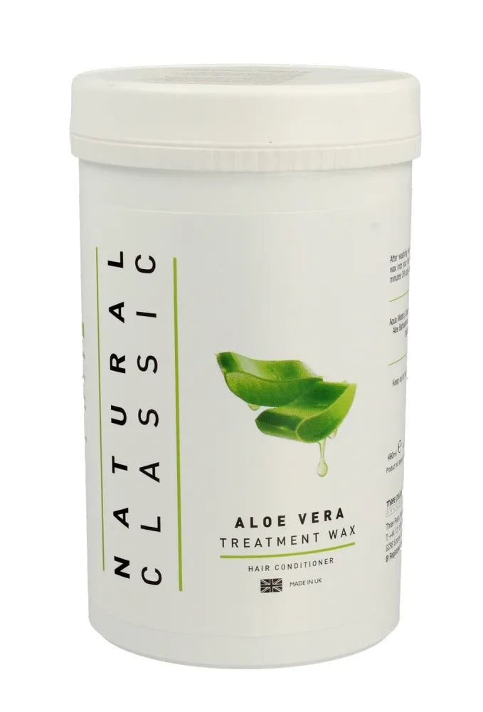 Natural Classic Aloe Vera Treatment Wax Plaukų vaškas 480 ml - Kosmetika