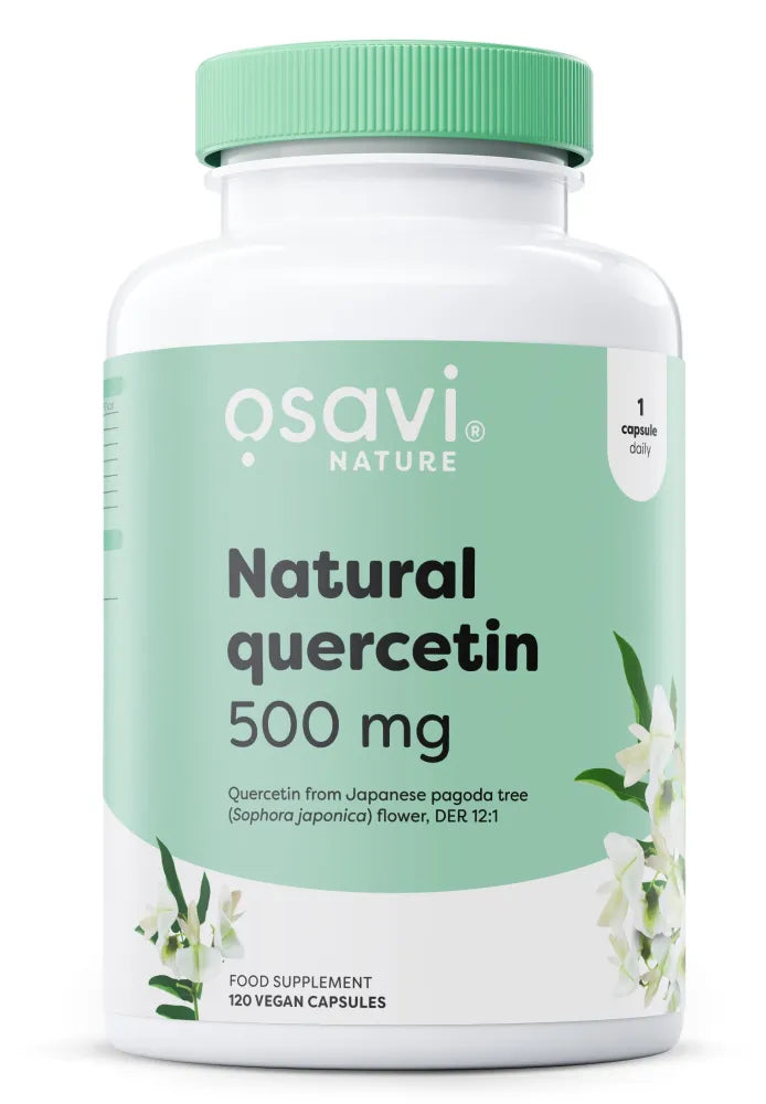 Natural Quercetin 500mg - 120 vegan caps - Osavi - Papildai