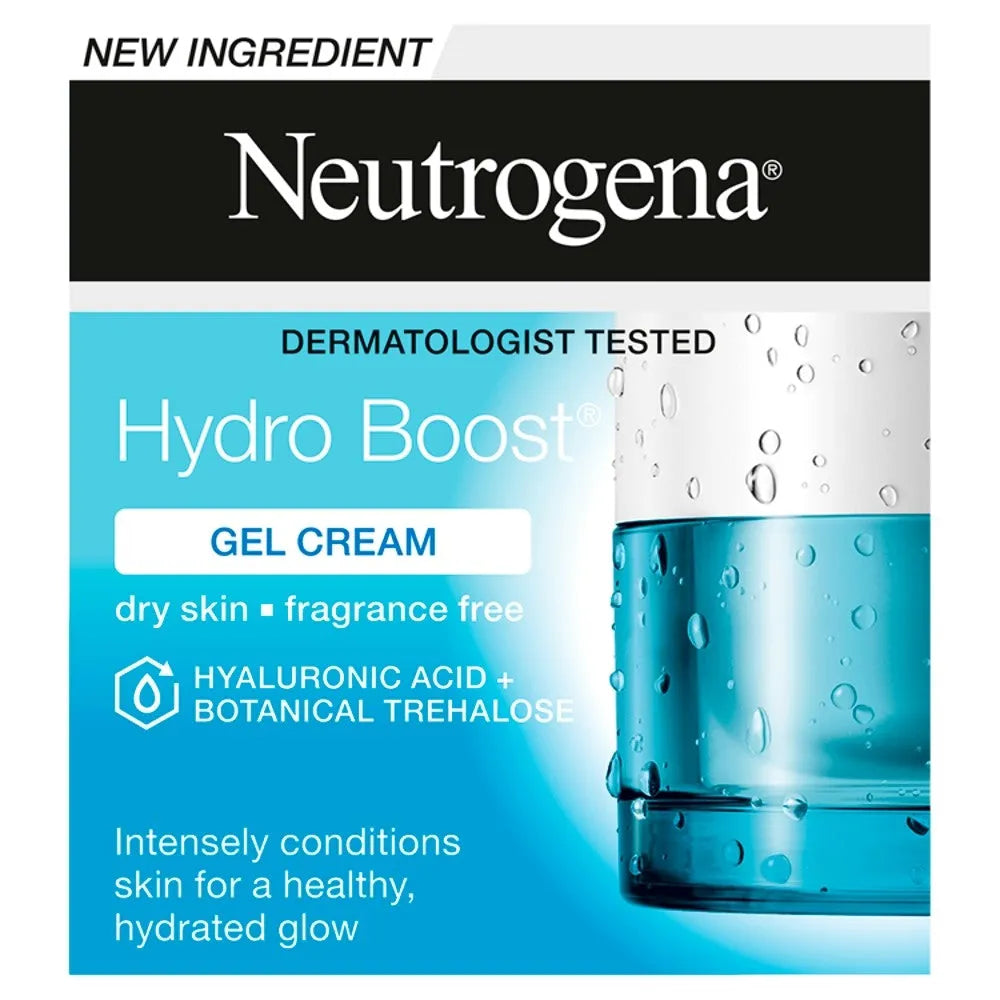 Neutrogena Hydro Boost drėkinamasis gelis-kremas sausai odai 50ml - Kosmetika