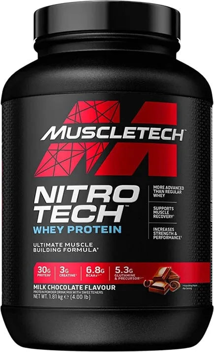 Nitro-Tech Milk Chocolate - 1810g - MuscleTech - Sporto papildai