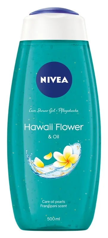 Nivea Care Shower Gel Hawaii Flower Oil 500ml - Kosmetika