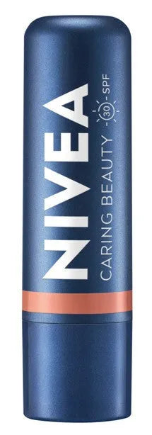 NIVEA Caring Beauty Lipstick Lip & Cheek 3-in-1 Nude 4.8 g - Kosmetika