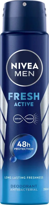 NIVEA DEO 250ml Men’s FRESH ACTIVE Spray - Kosmetika