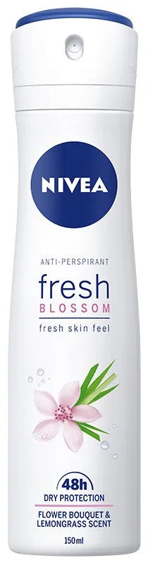 Nivea Fresh Blossom 48h Deodorant Women’s Spray 150ml - Kosmetika