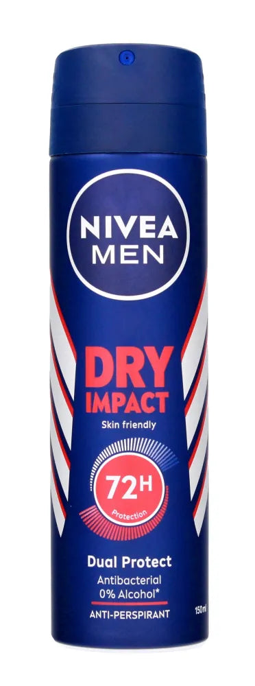 NIVEA MEN Antiperspirant spray Dry Impact 150 ml - Kosmetika