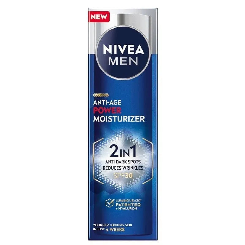 NIVEA MEN Kremas 50ml Power SPF30 - Kosmetika