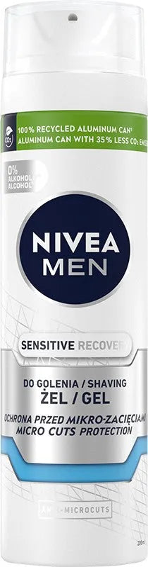 NIVEA MEN SENSITIVE RECOVERY shaving gel - Kosmetika