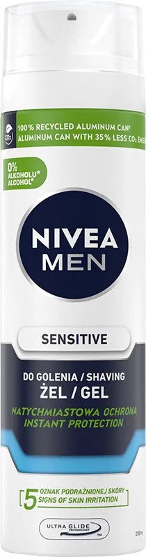 NIVEA MEN Soothing Shaving Gel - Kosmetika